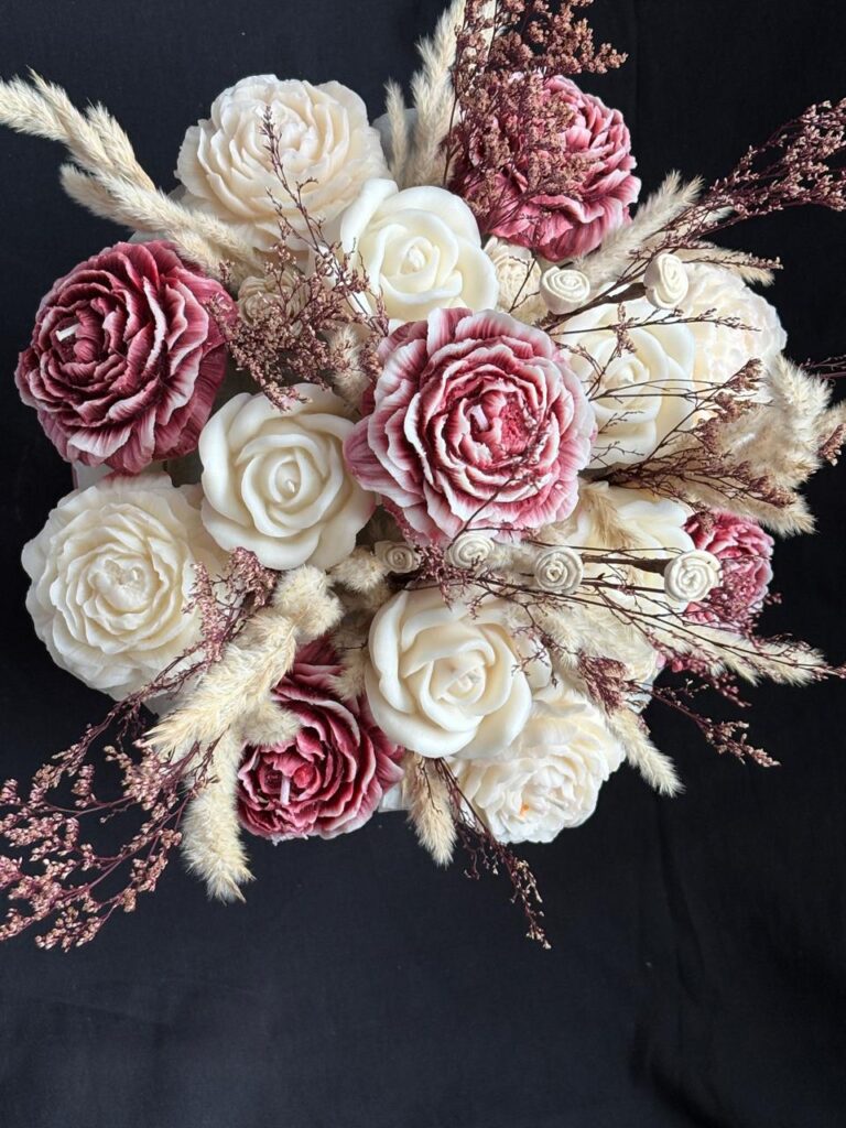 Wine & Silk Bouquet