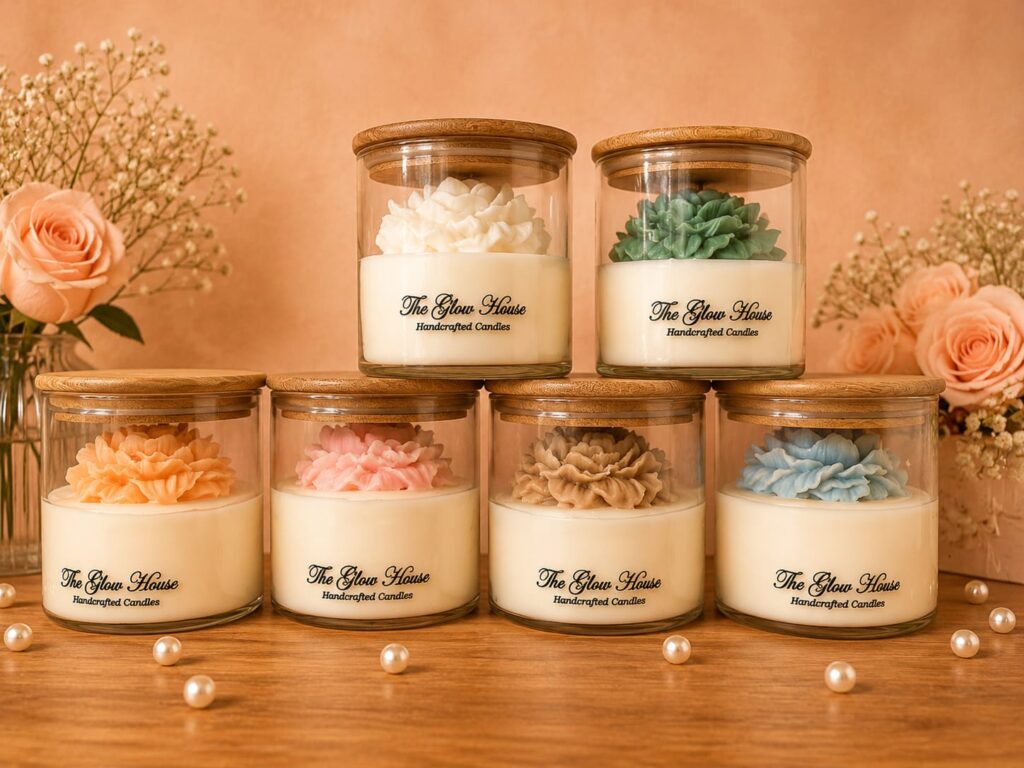 Peony Jar Candle