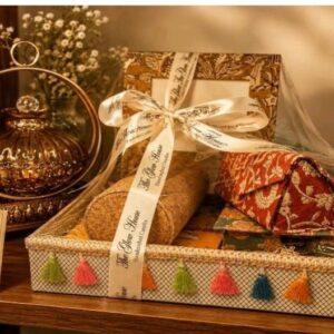 Curated Hand Block Print Hamper Collection